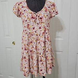 True Craft Dress Bo-ho Size S Floral EUC
